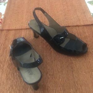 Anyi Lu Italian made sexy sling shoe